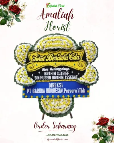Papan Bunga Duka di Sudirejo 1